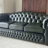 three-seater Chesterfield sofa