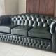 three-seater Chesterfield sofa
