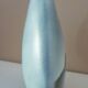 Vase lentille design Yves Mohy céramique émaillée signée Virebent, années 70