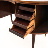 Danish desk with bar from 1960