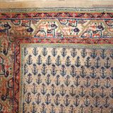 Vintage Indian Carpet Seraband handmade 74cm x 301cm 1970s, 1C813