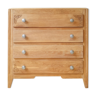 Renovated art deco chest of drawers