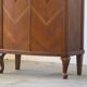 Vintage Danish Oak Closet Linen Wardrobe 1940s Cabinet