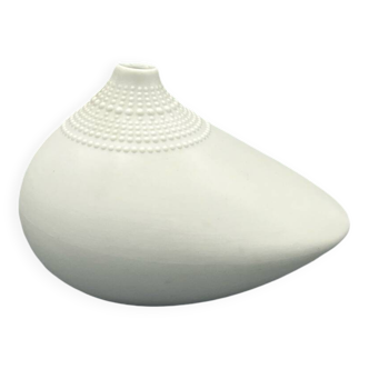 Vase Pollo en porcelaine blanche - Tapio Wirkkala pour Rosenthal Studio-Linie
