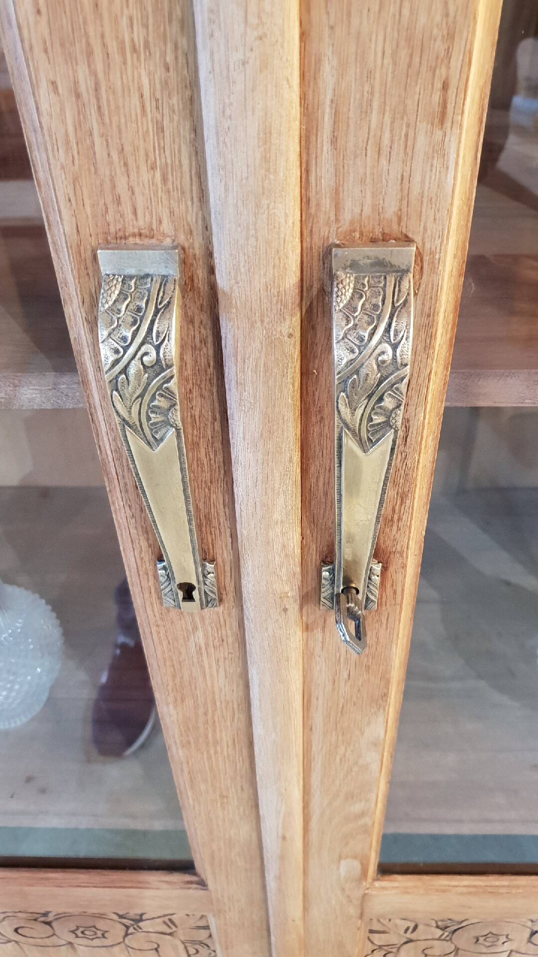 Old art-deco display case