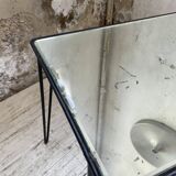 Mirrored coffee table from the 60s