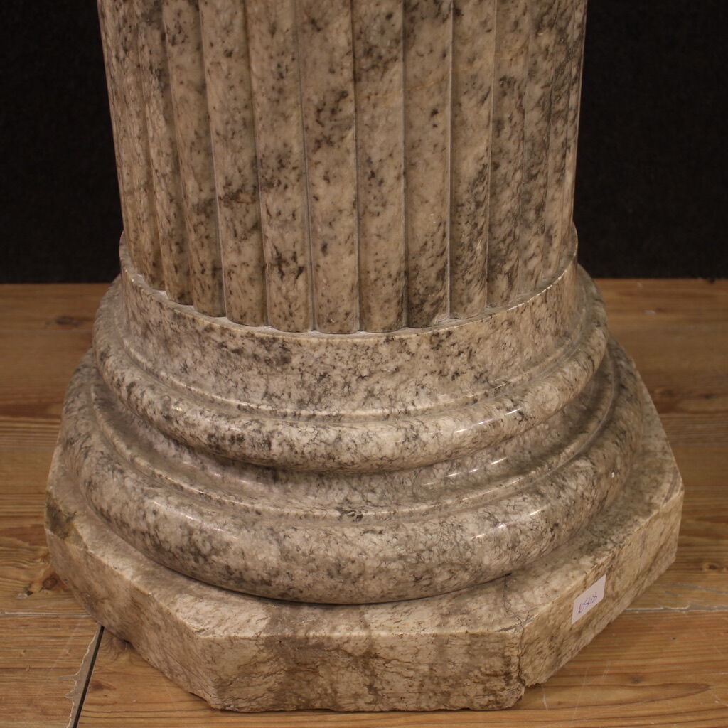 alabaster column from 20th century