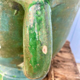 Varnished terracotta jar