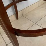 Louis XVI style healing in mahogany over marble has gallery 20th century