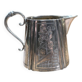 Silver-plated milk jug