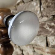 Lampadaire bois touné  Art Déco 1960