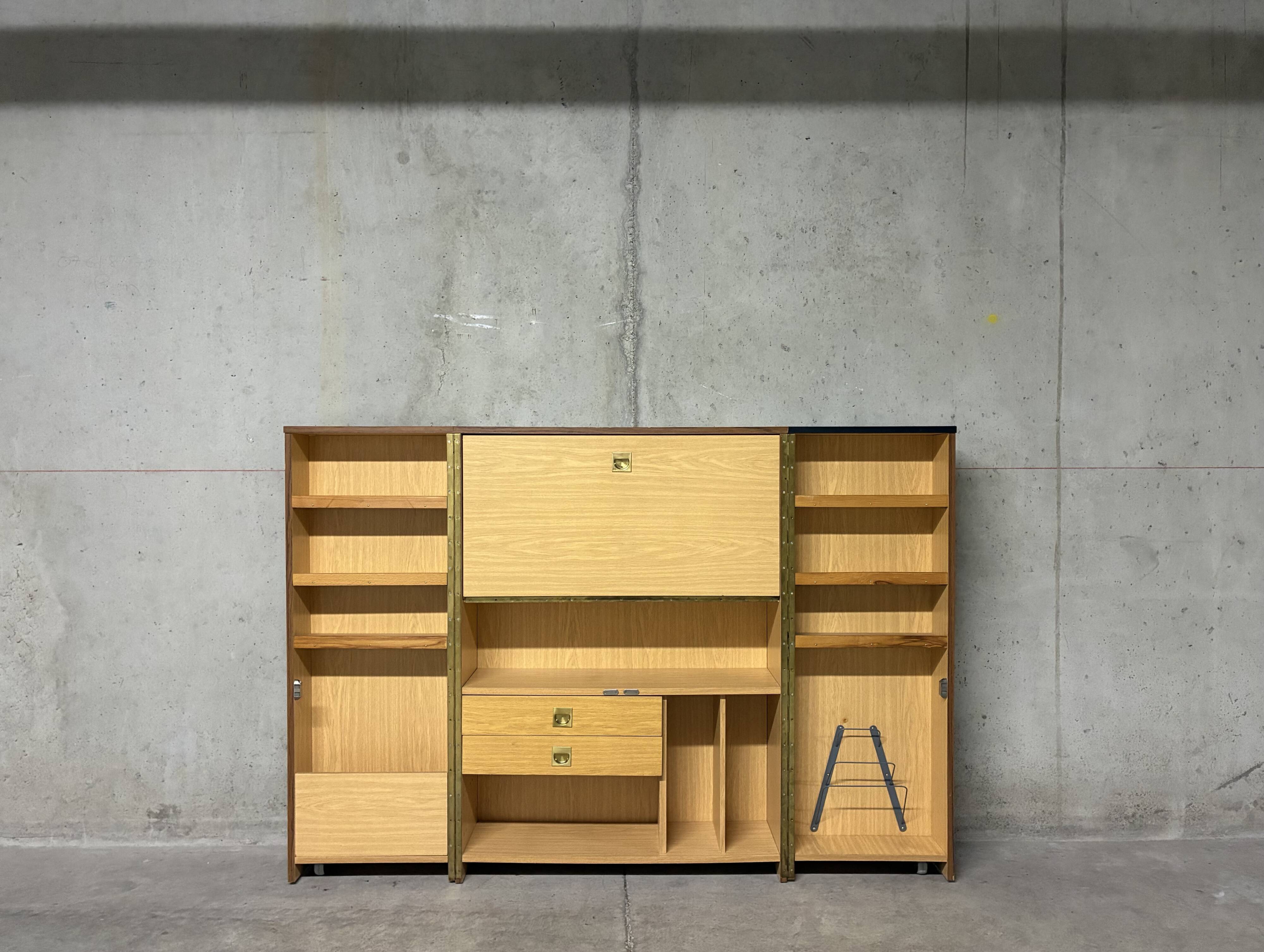 Compact vintage secretary desk box.