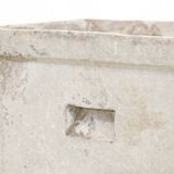 Square Willy Guhl planters for Eternit