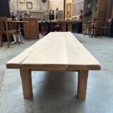 Huge solid oak coffee table