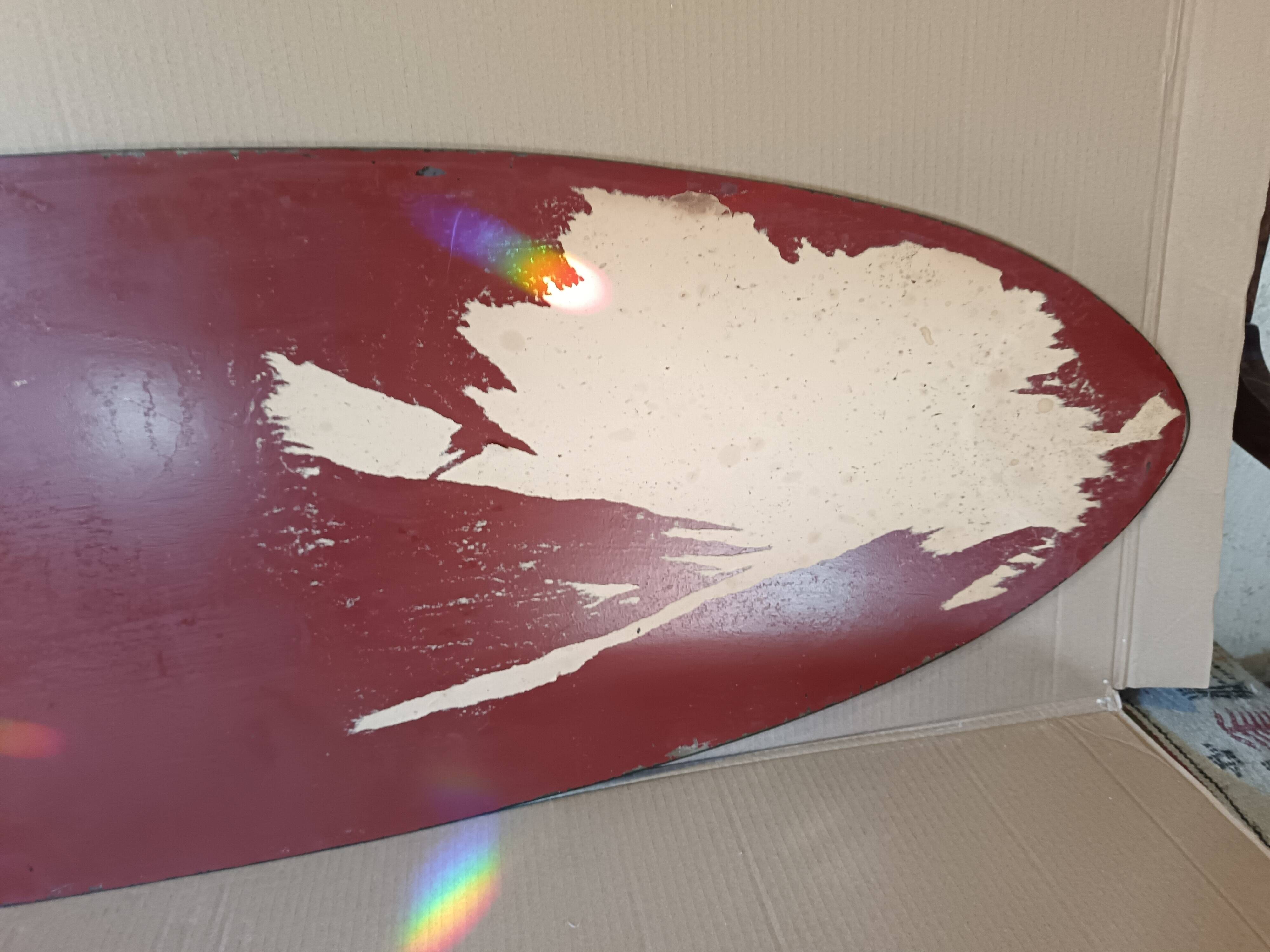 Italian oval wall mirror 1950.