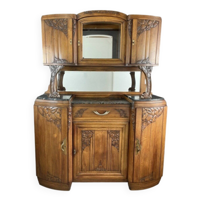 Buffet Art Nouveau De La Première Moitié Du XXe