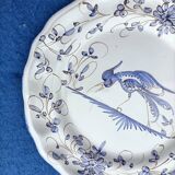 Moustiers Sainte Marie pottery plate 🌸