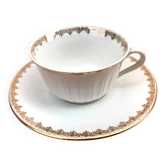 Royal ADP France Genuine Luxury Porcelain Coffee Cup / Saucer