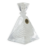 Carafe en verre, design italien, années 1970, fabriquée par RCR Cristalleria Italiana.