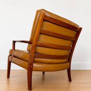Fauteuil Arne Norell modèle “Löven”, années 1960.