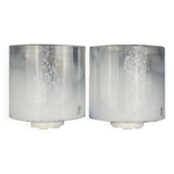 Idra table lamps in Murano glass by Rosanna Toso for Leucos, Italy, 1980s, set of 2