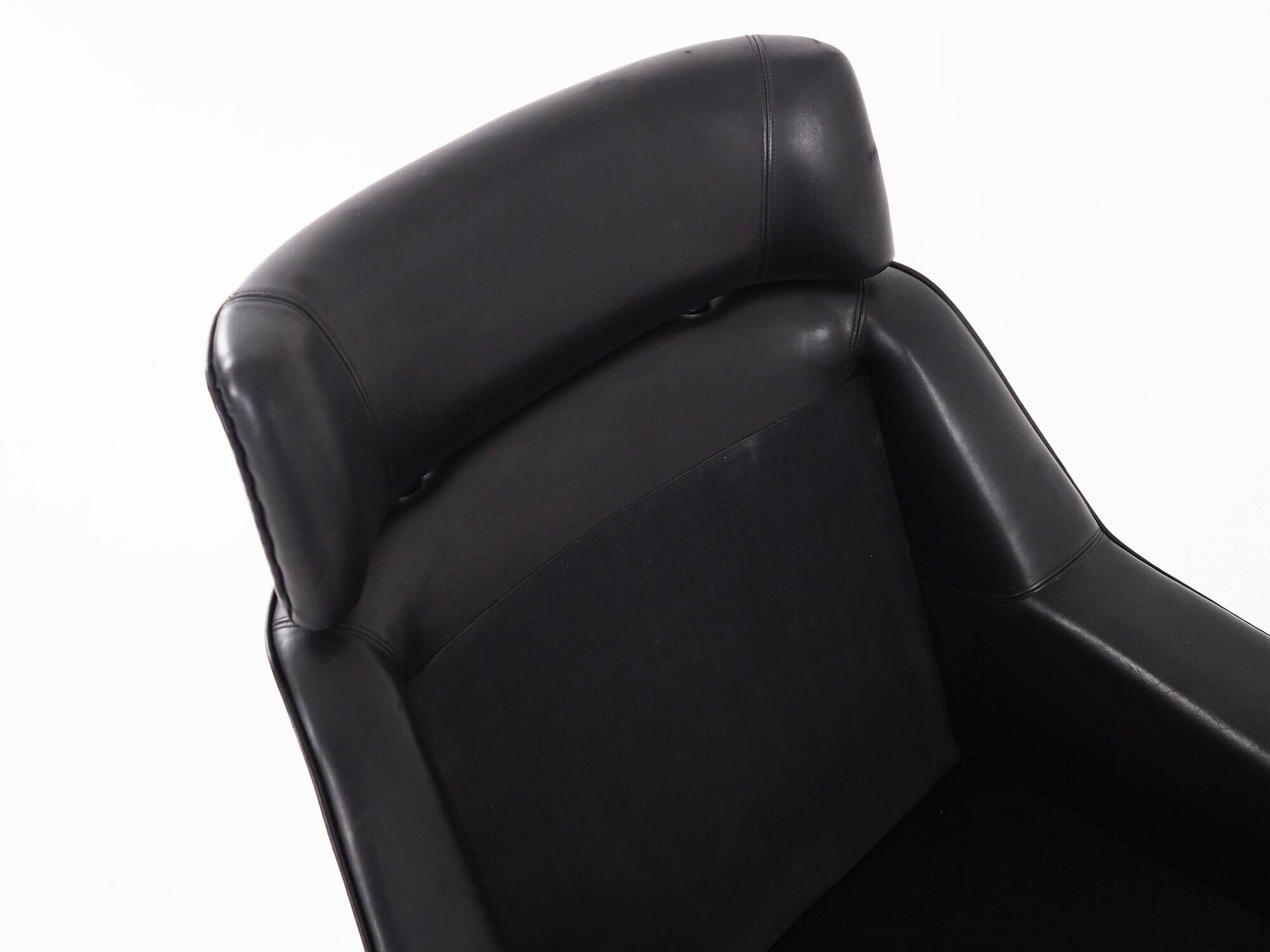Office armchair, Danish design, 1970s, designer: Werner Langenfeld, Esa