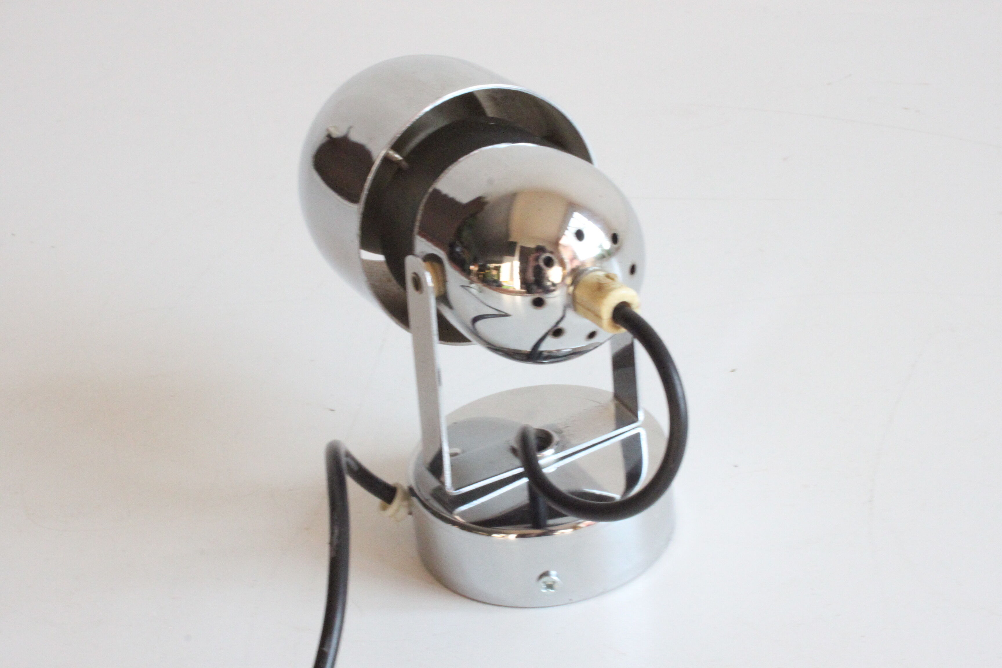 Space age chrome spotlights by Massive Belgium 1960s 70s
