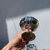 6 large stainless steel bowls 1970