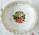 B&C° Bernardaud Limoges fruit bowl with golden frieze, Japanese decor, 24cm N56