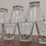 Ensemble de 10 verres apéritif Français Cordial BVB