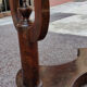 Dressing table empire 19th cty style in mahogany