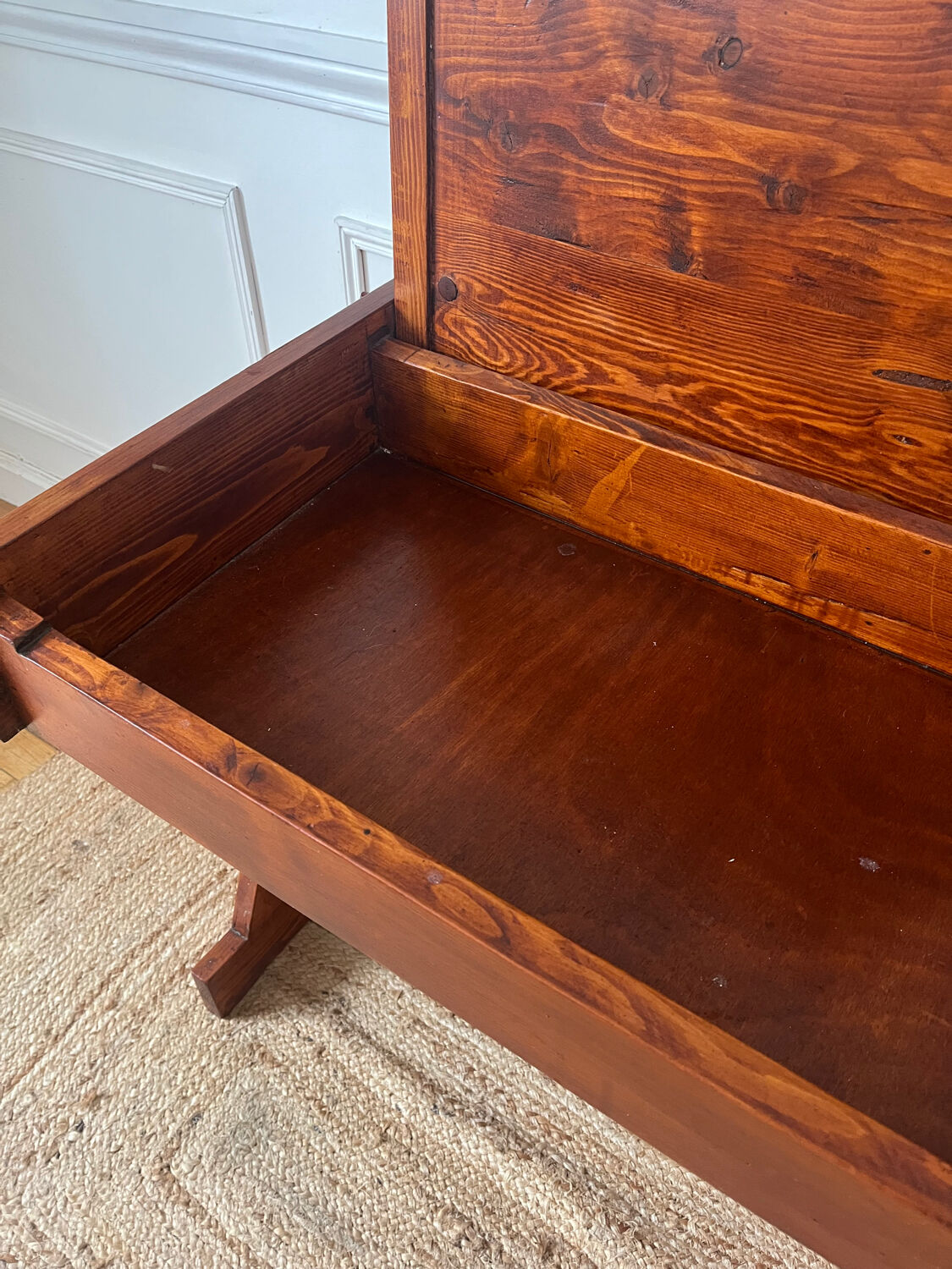 Pine desk Maison Regain