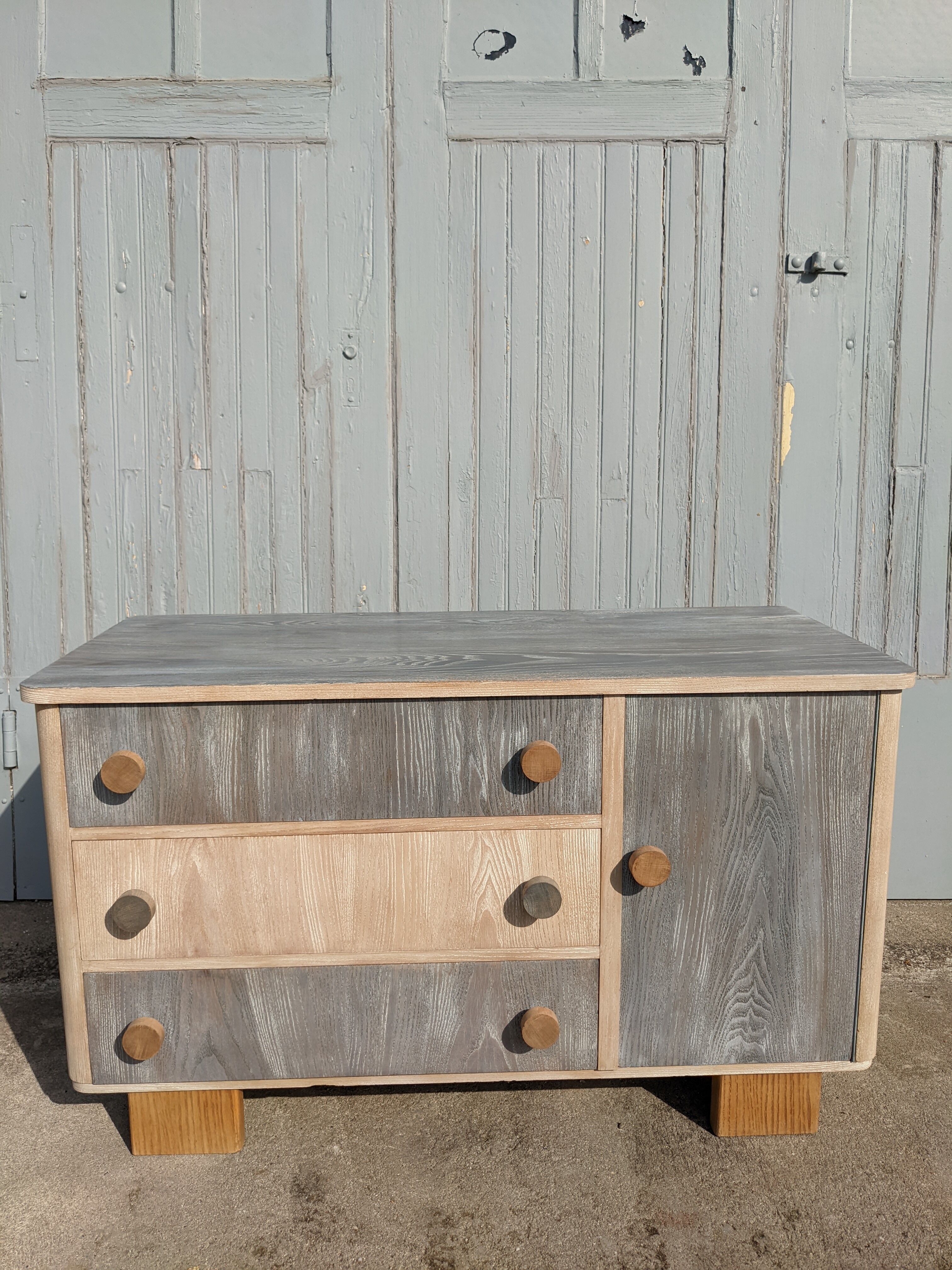 Commode bi-color