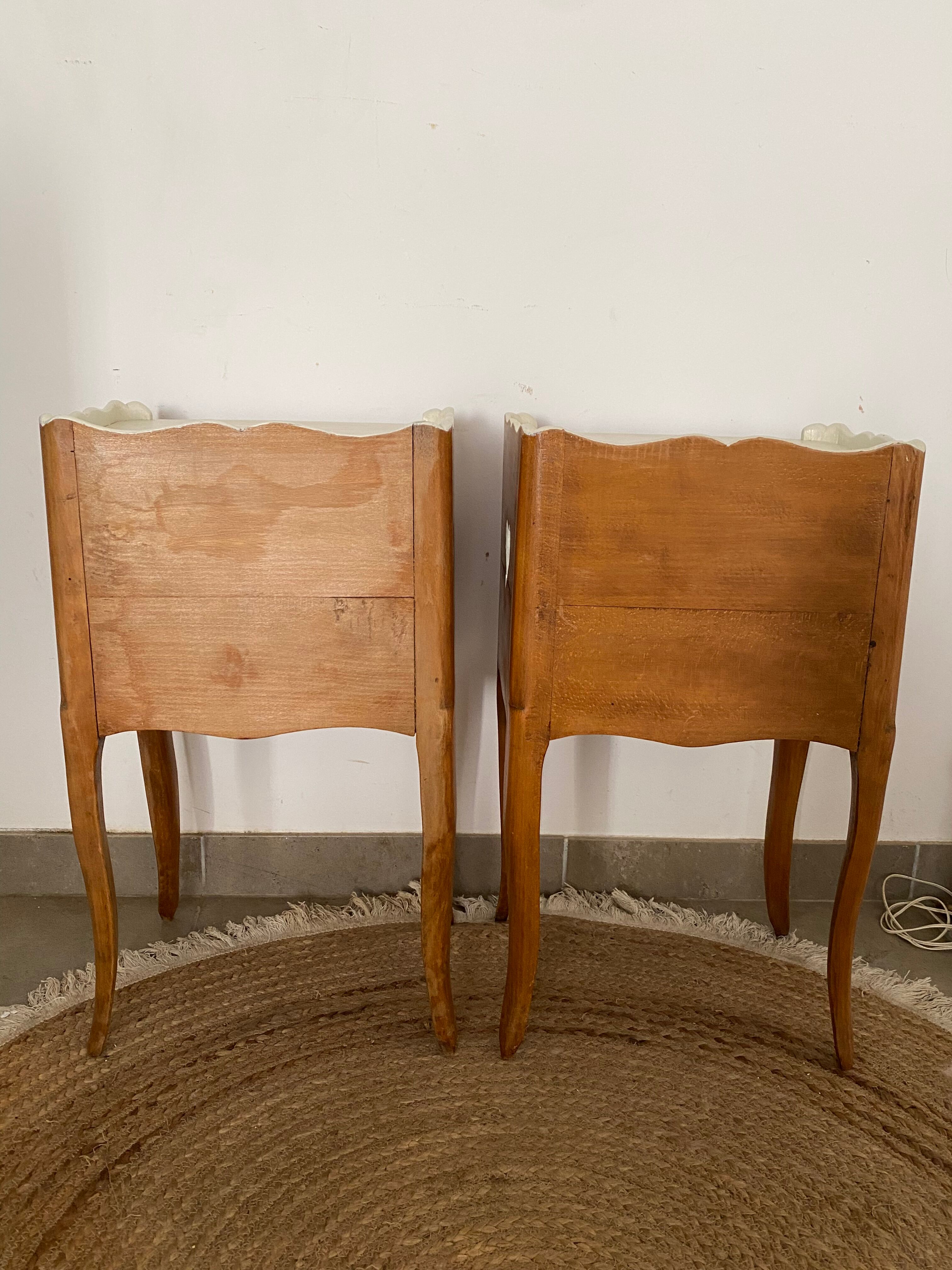 Pair of bedside table