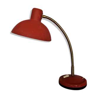 Vintage brass and metal desk lamp