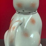 Teapot pouring zoomorphic cat chinese fish faience porcelain teapot cat