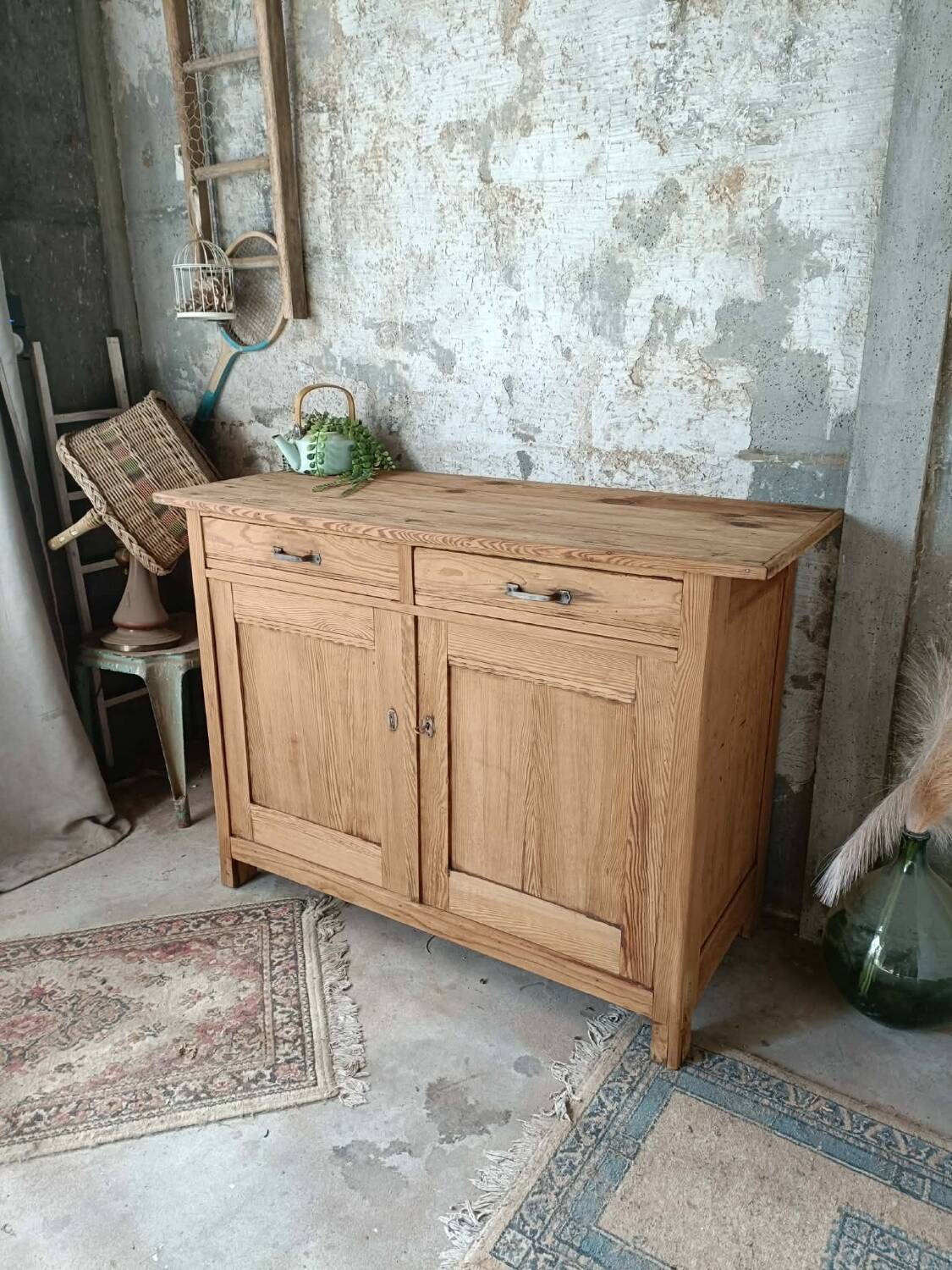 Wooden sideboard