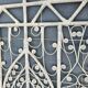 Peacock rattan headboard, 1970