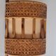 Vintage bamboo wall lamp