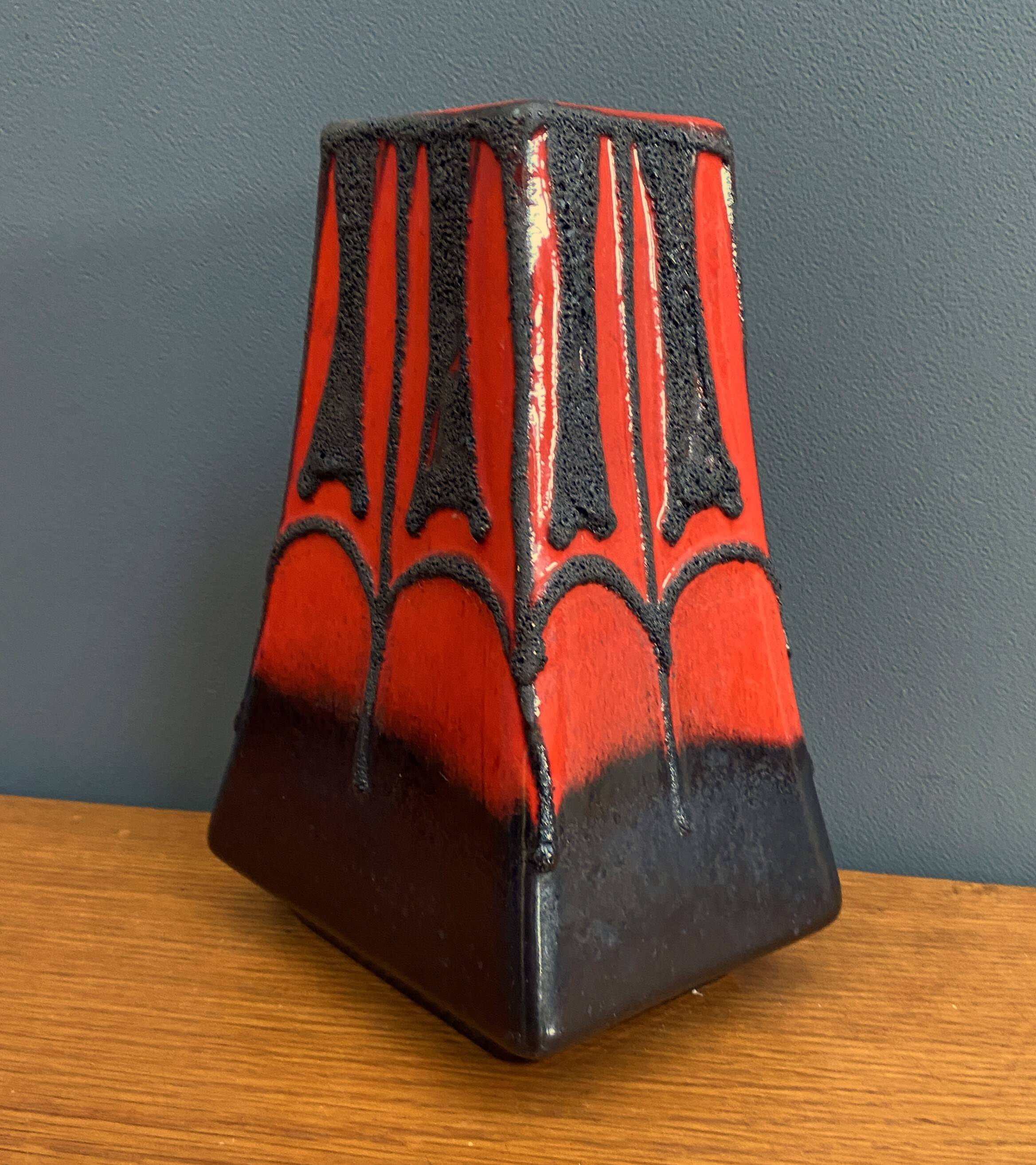Fat lava vase by Fohr west Gemany model 342-20
