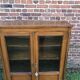 Louis XV style mahogany showcase