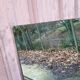 Vintage rectangular mirror without frame 78x156cm