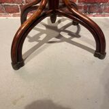 Wooden parrot coat rack