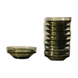 Tourmaline glass bowl series