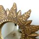Vintage sunburst mirror, 1960s