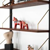 Teak wall unit, Danish design, 1960s, production: Denmark