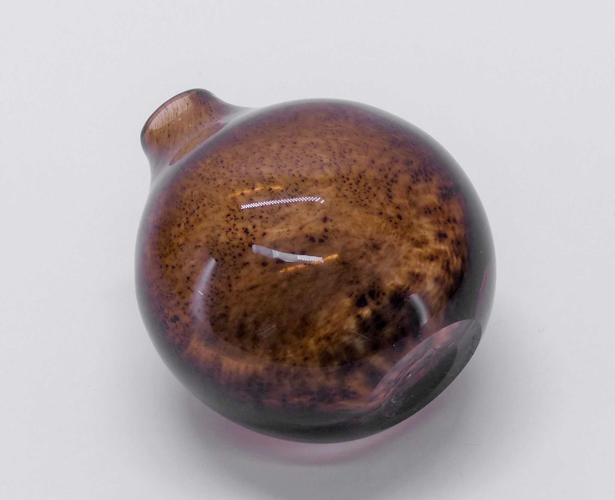 Gunnar Ander vase in blown glass 1960