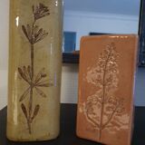 Pair of Raymonde Leduc vases