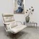 Danish lounge chair FK 85 vintage Preben Fabricius & Jorgen Kastholm Alfred Kill