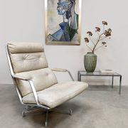 Danish lounge chair FK 85 vintage Preben Fabricius & Jorgen Kastholm Alfred Kill